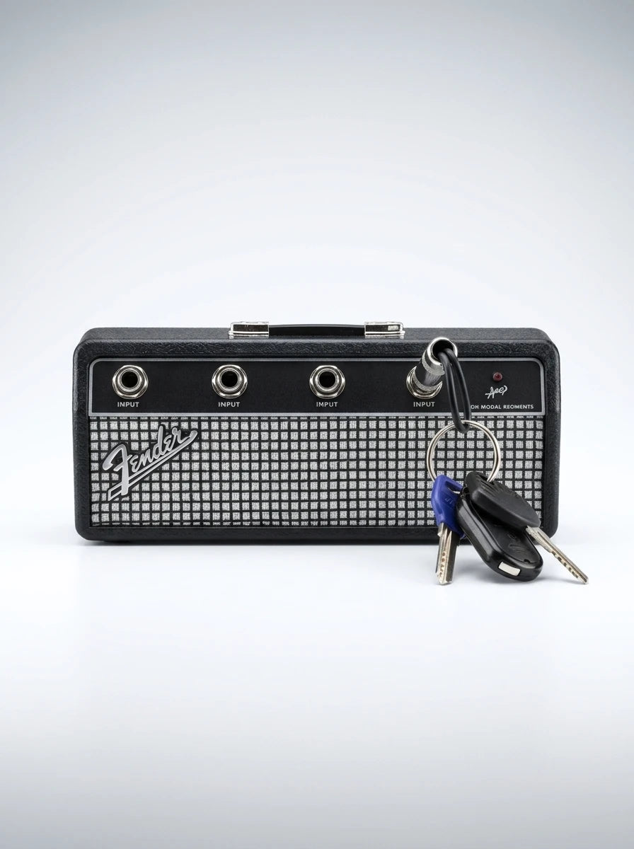 Guitar Amp Wall-Mounted Key Holder: The Musician's Entryway Essential