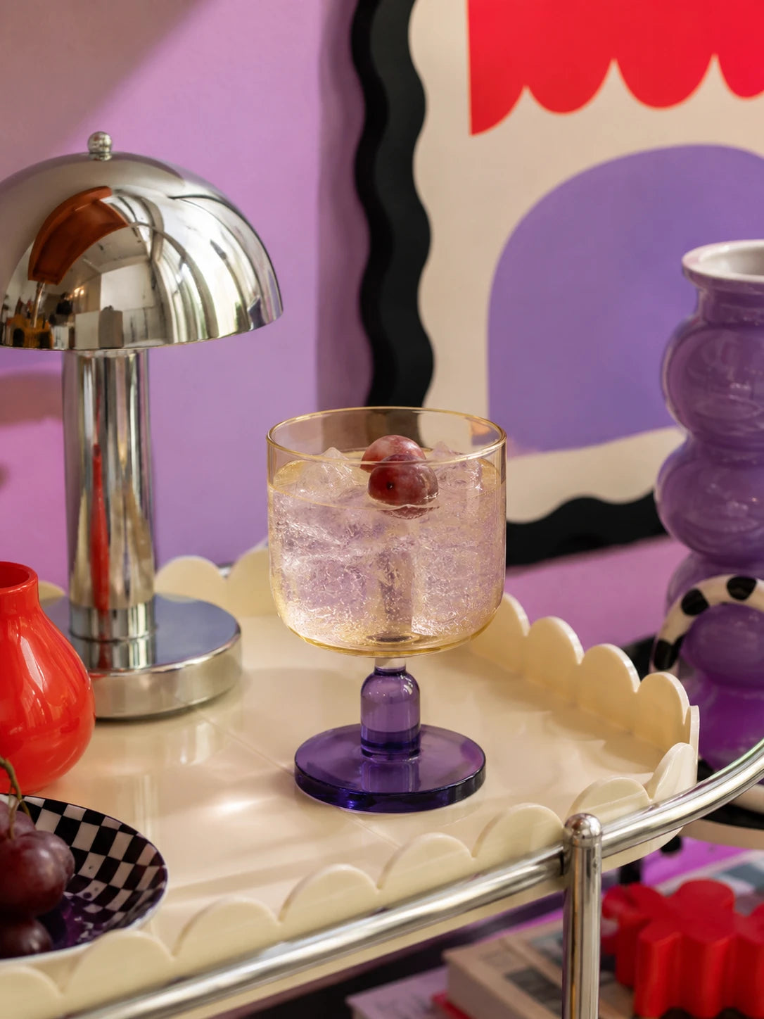 Jelly Macaron Crystal Glassware