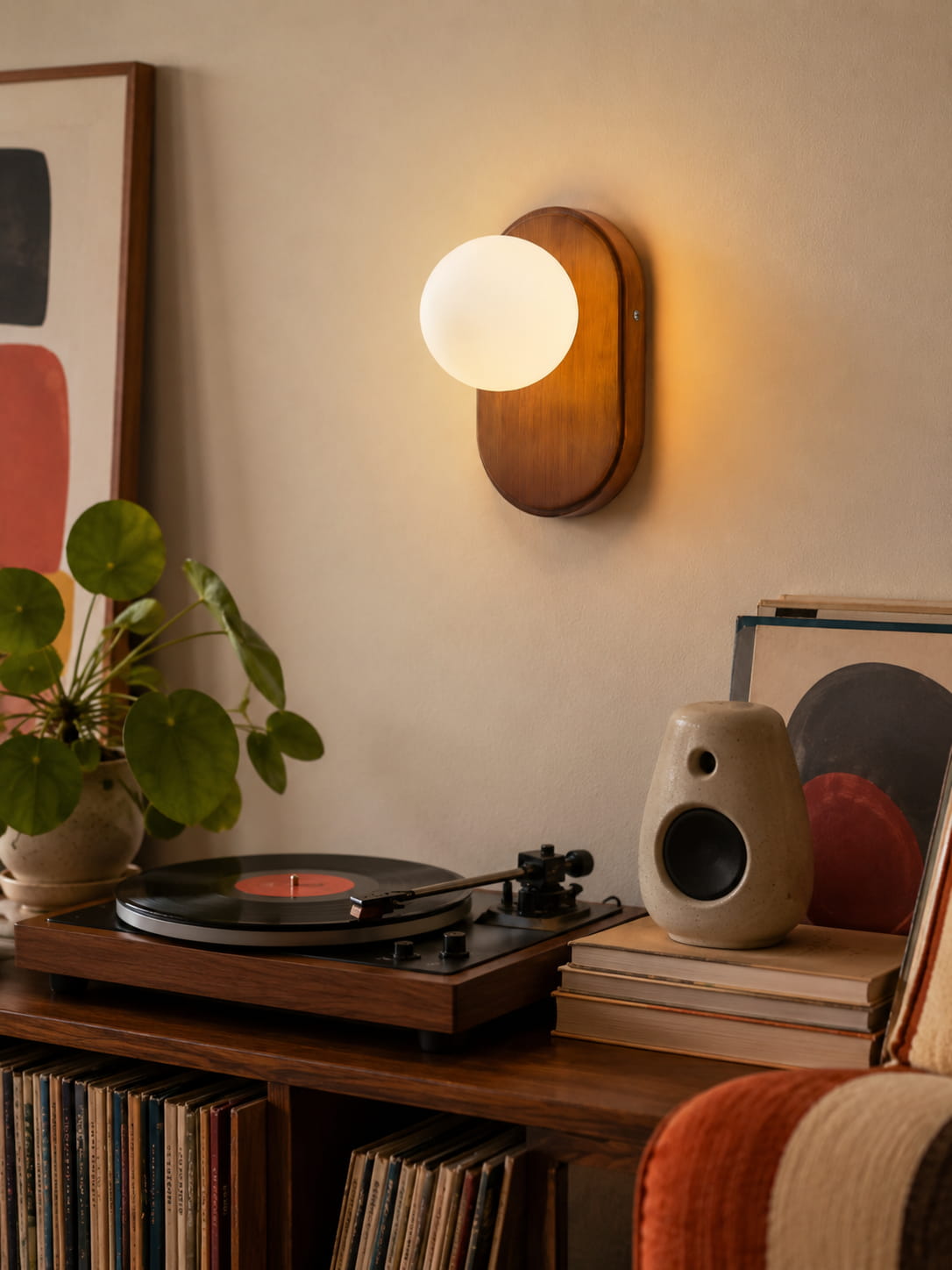 Resin LED Wall Lamp