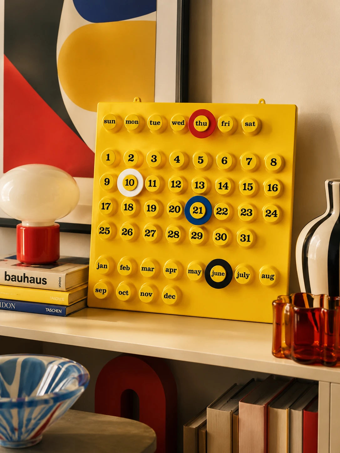 Ring-A-Date Calendar: Your Daily Ritual Anchor