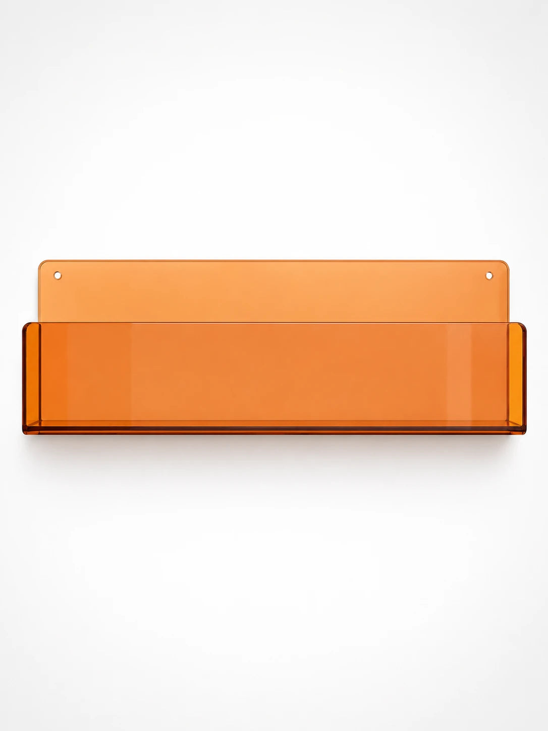 Tinted Acrylic Floating Wall Shelf — Dopamine Decor Display