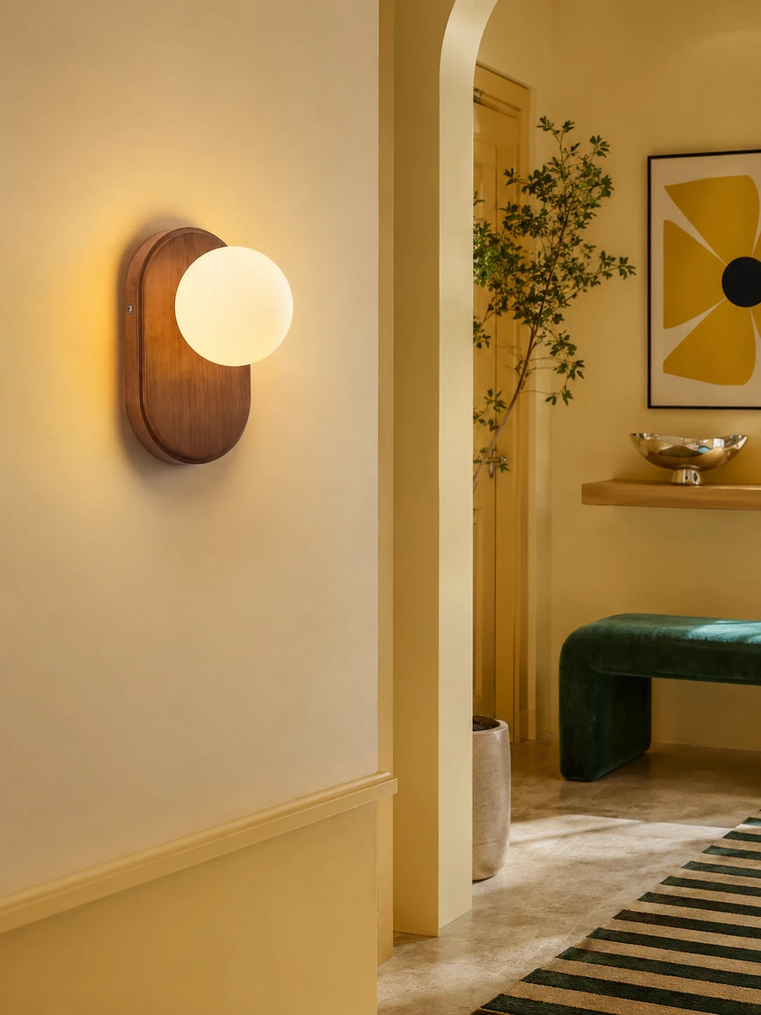 Resin Wall Sconce