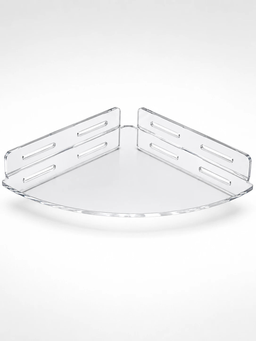 Acrylic Corner Shower Shelf – Space-Saving Bathroom Storage