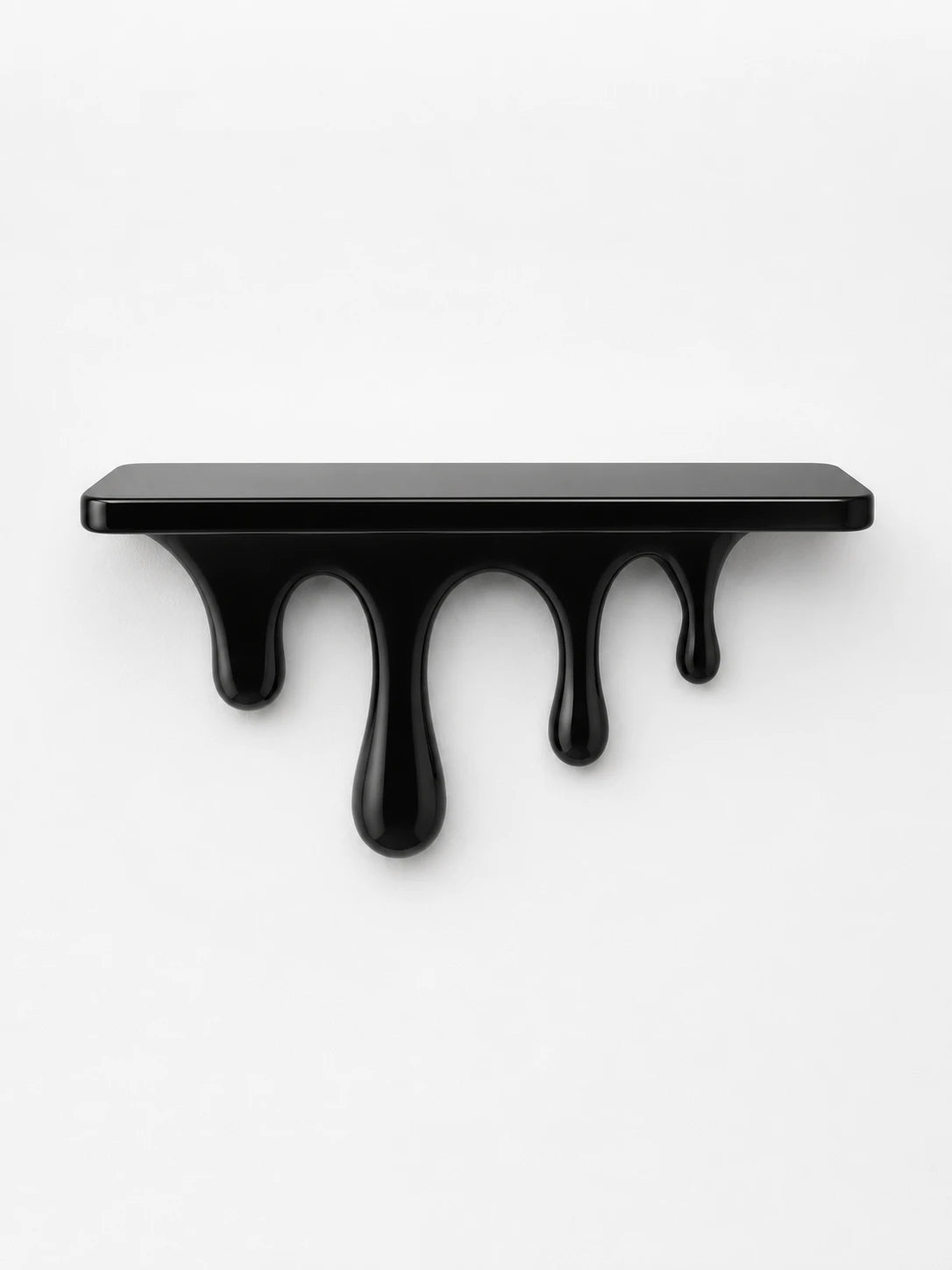 Drip Floating Shelf: Sculptural Wall-Mounted Decor