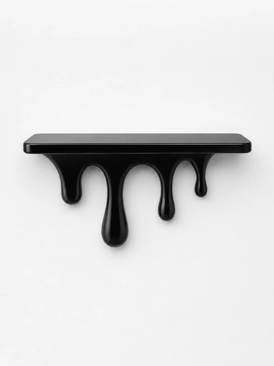 Drip Floating Shelf: Sculptural Wall-Mounted Decor