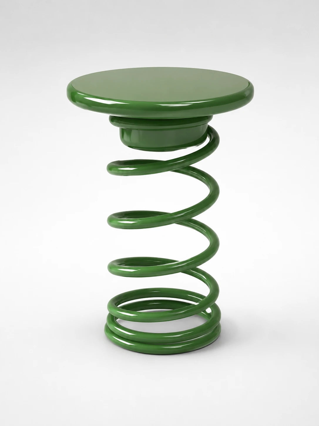 Coil Spring Side Table