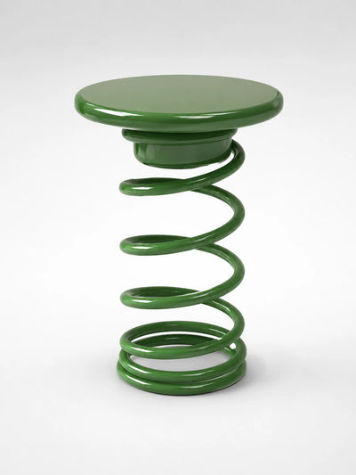Coil Spring Side Table