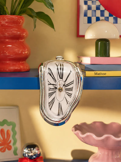 Surrealist Melting Desk Clock