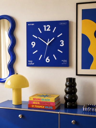 Frameless Silent Square Wall Clock