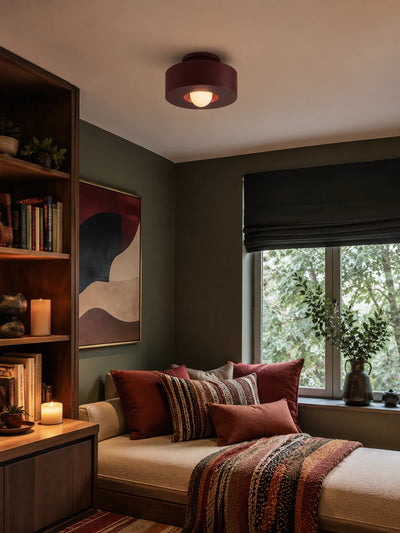 Sculptural Resin Pendant Lamp: Organic Dopamine Decor Lighting