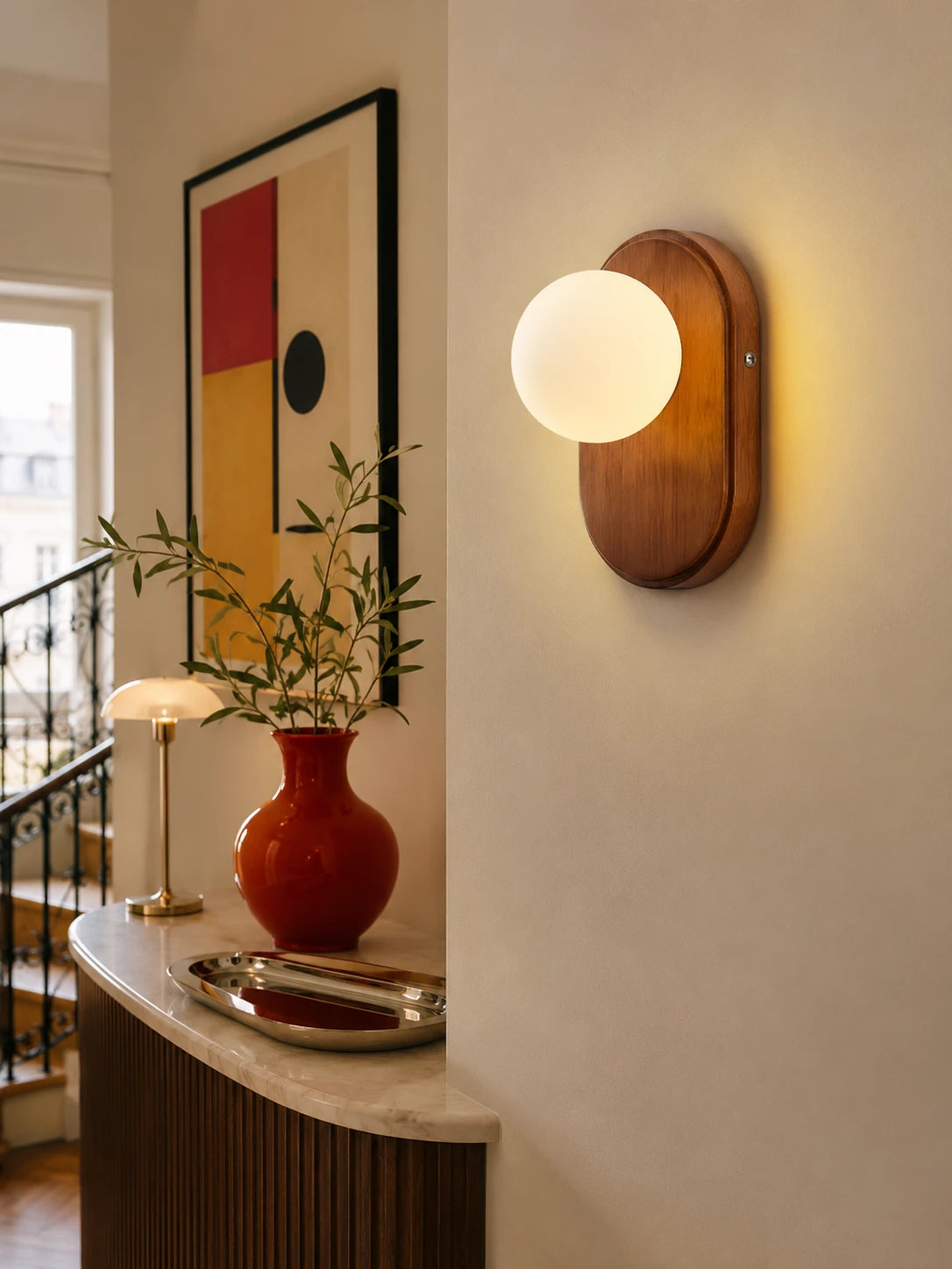 Resin Wall Sconce