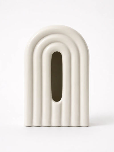 Rainbow Ceramic Arch Tissue Box Cover
