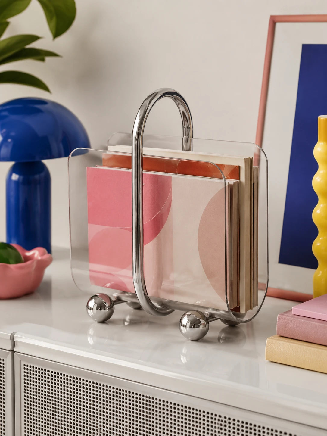 Modern Handheld Portable Bookcase