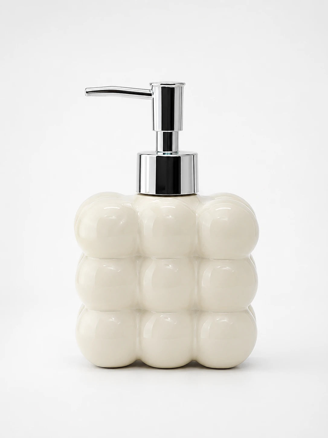 Beaded Ceramic Soap Dispenser