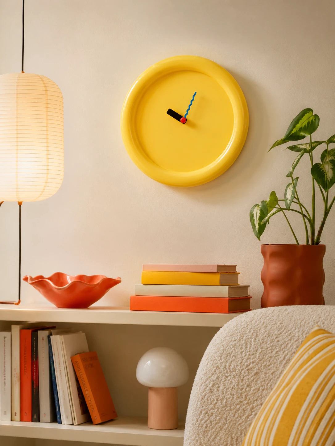 Flat Wall Clock