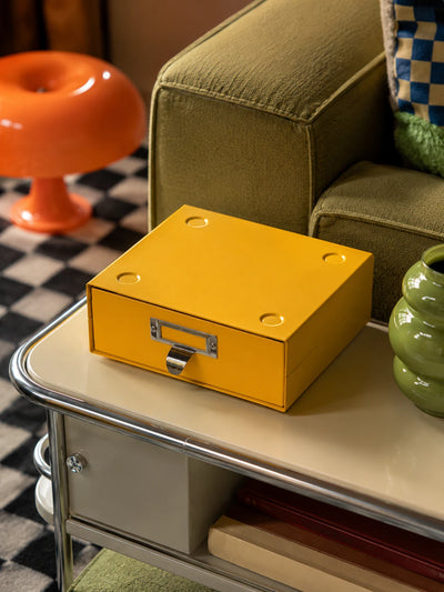 Industrial Metal Desktop Storage Drawer