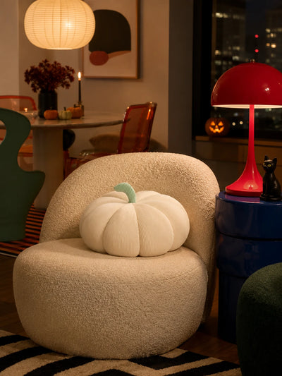 Nordic Pumpkin Plush Throw Pillow