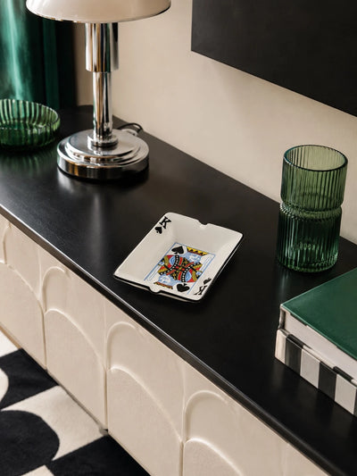 Creative Poker Ceramic Ashtray