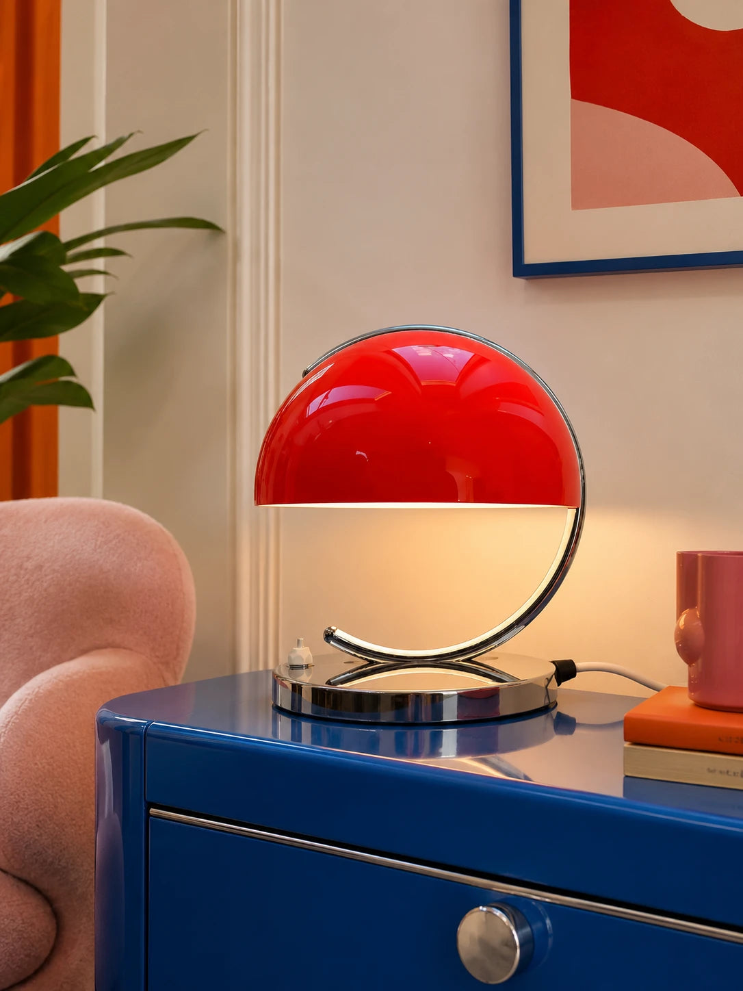 Pok Ball LED Table Lamp — Dopamine Decor Ambient Lighting