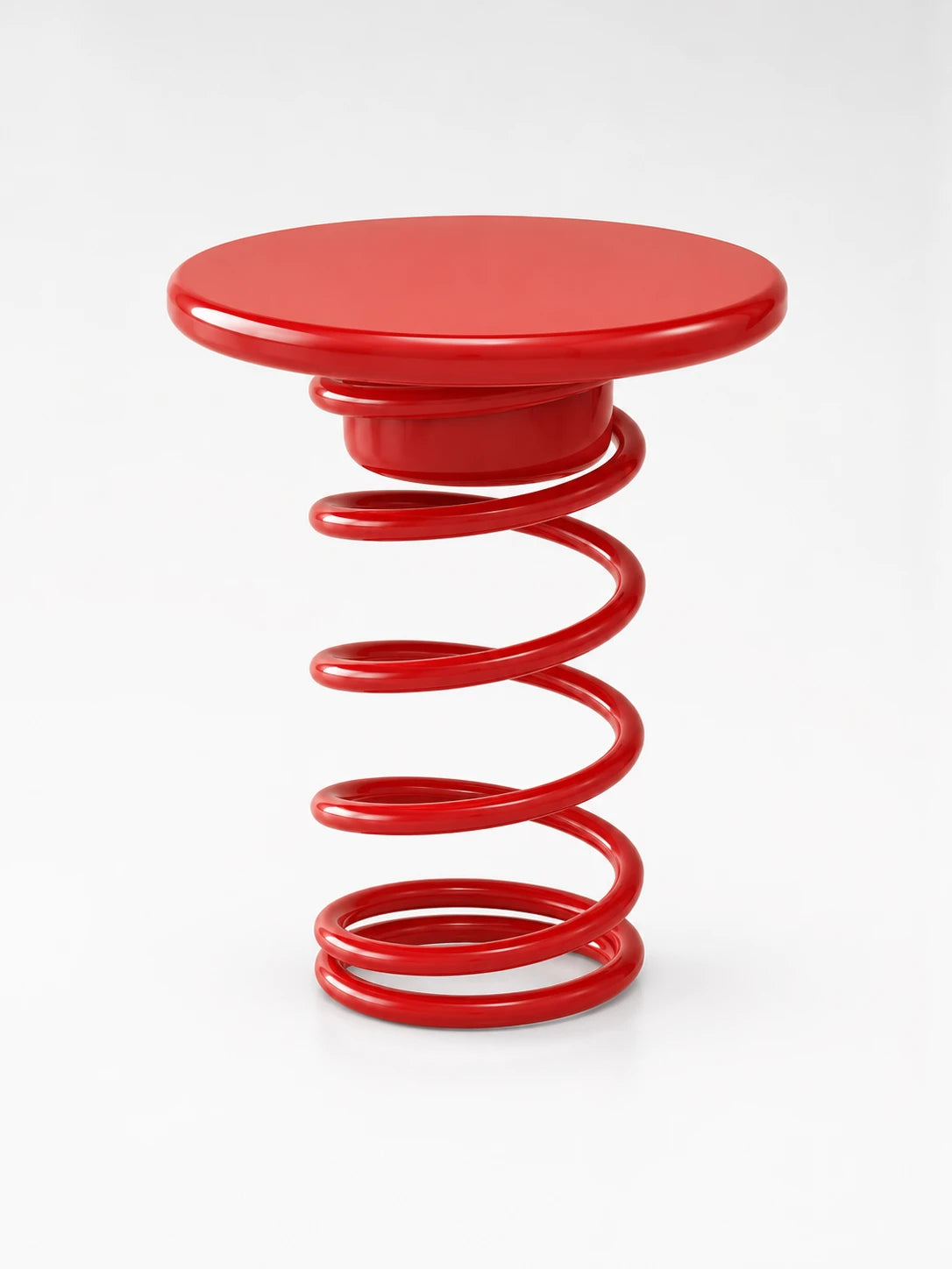 Coil Spring Side Table