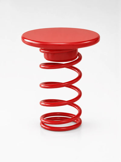 Coil Spring Side Table