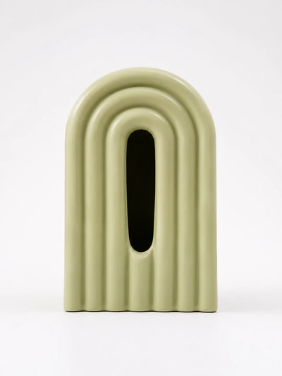 Rainbow Ceramic Arch Tissue Box Cover