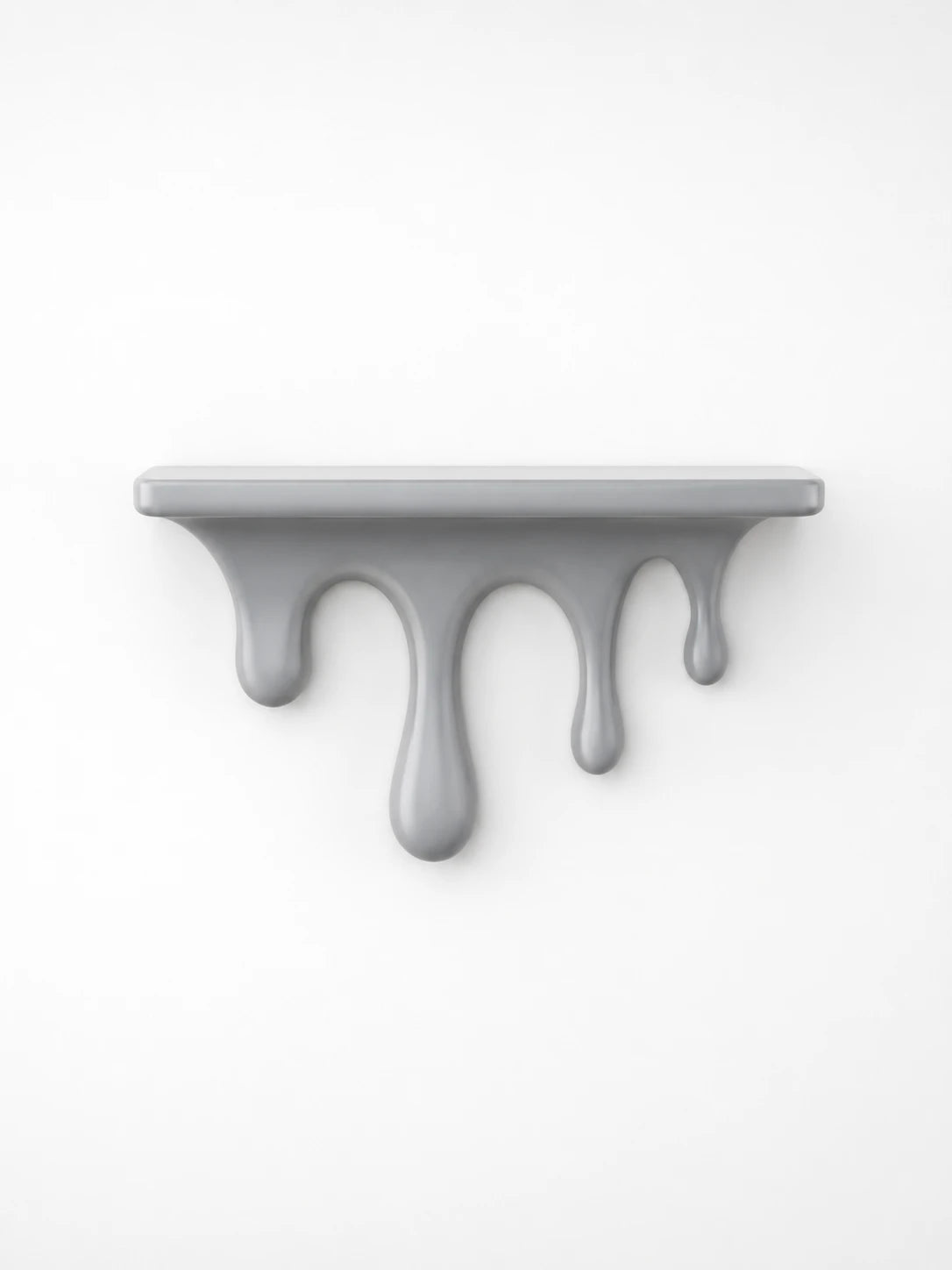 Drip Floating Shelf: Sculptural Wall-Mounted Decor