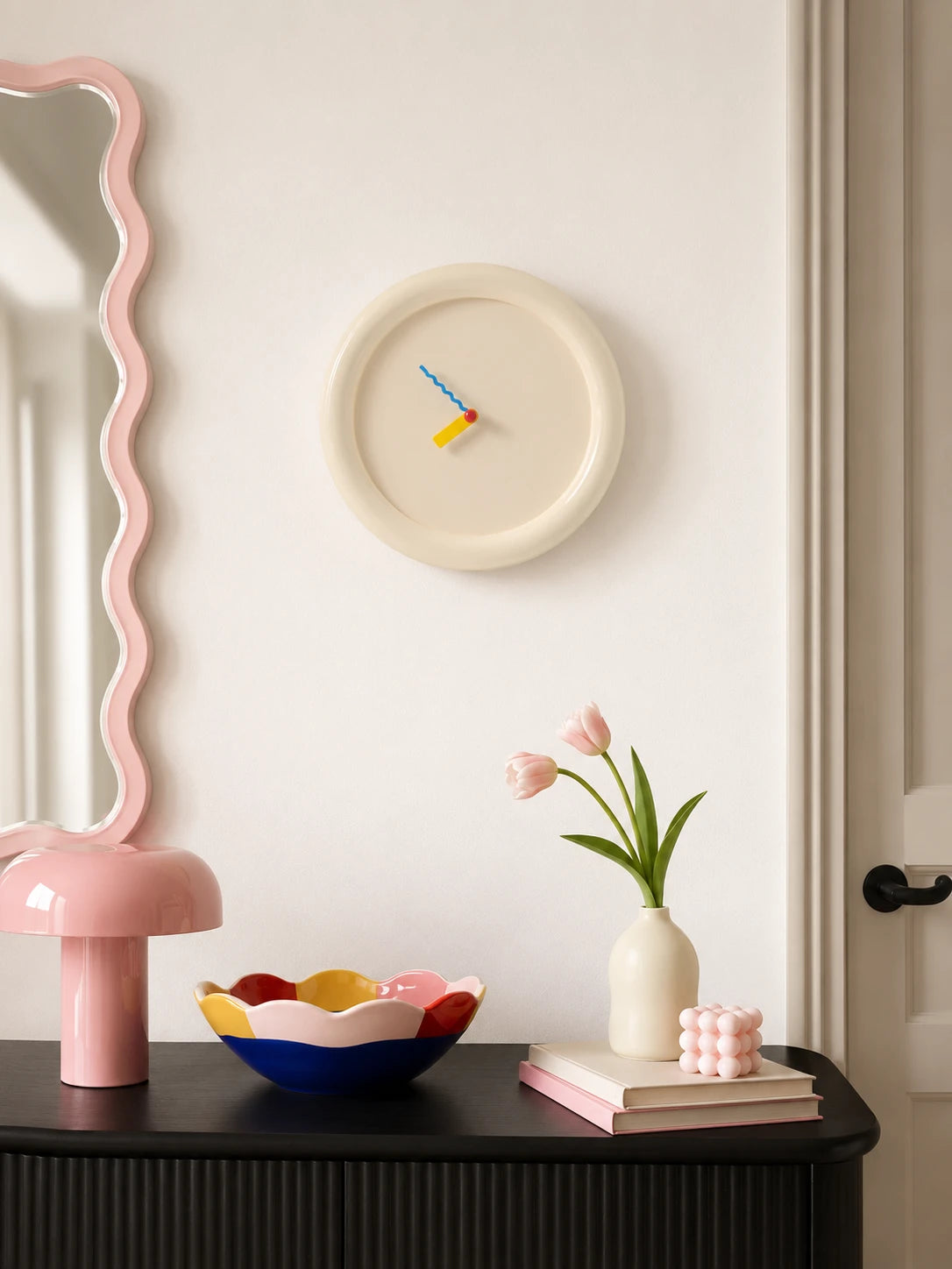 Flat Wall Clock