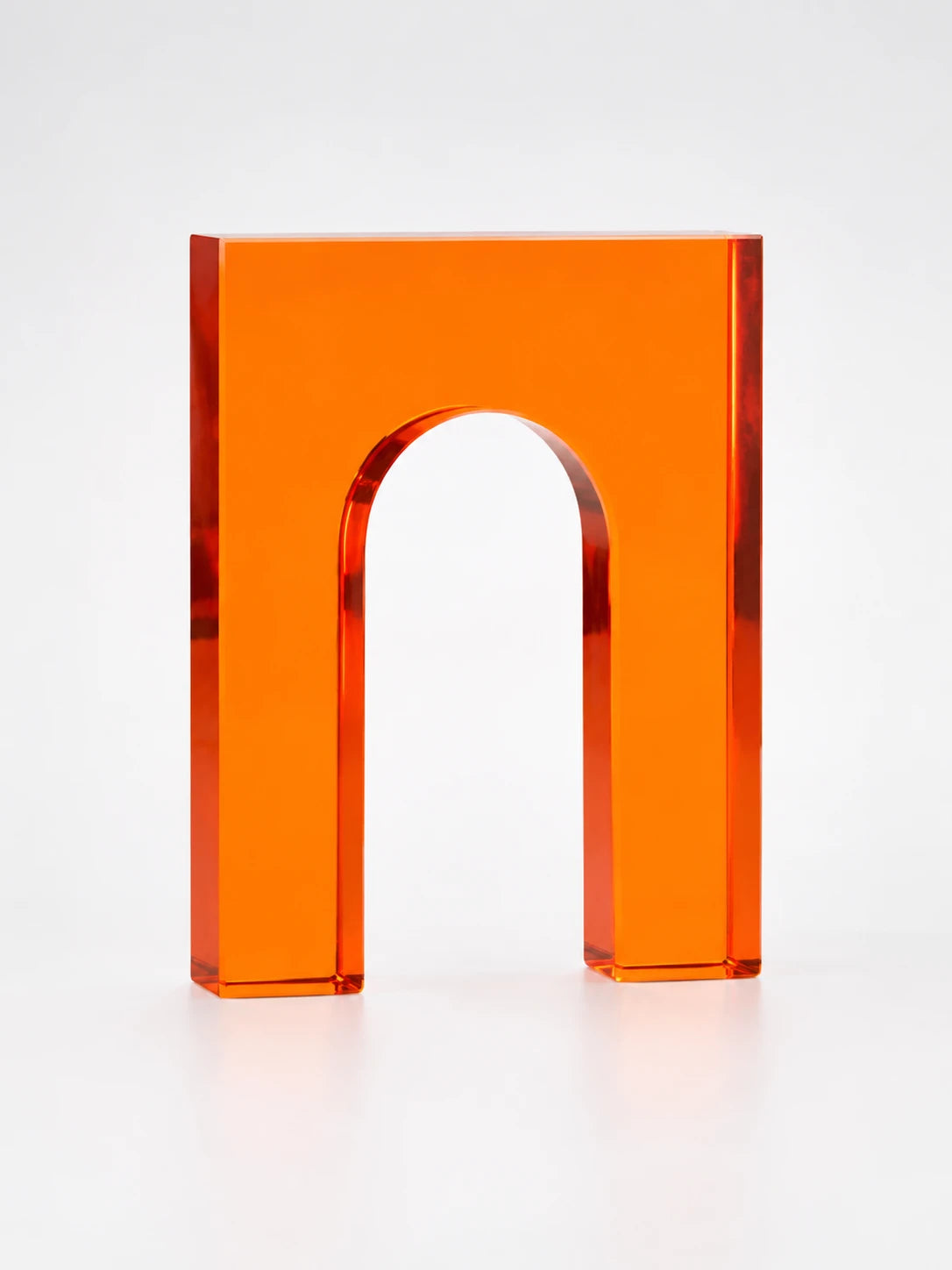 Colorful Geometric Crystal Arch Ornament — Dopamine Decor Sculptural Accent