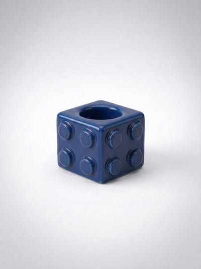 Building Block Ceramic Toothbrush Holder