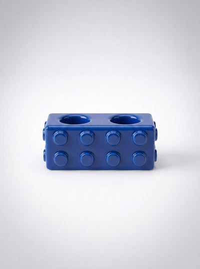 Building Block Ceramic Toothbrush Holder