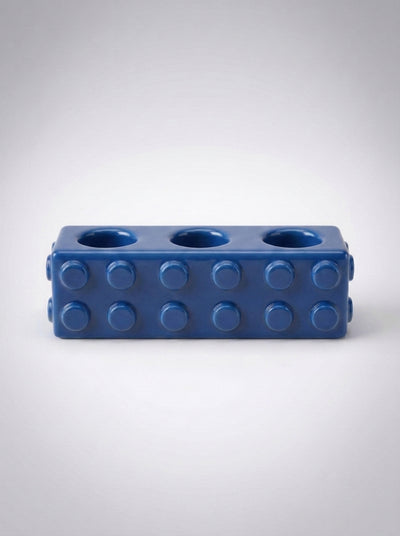 Building Block Ceramic Toothbrush Holder