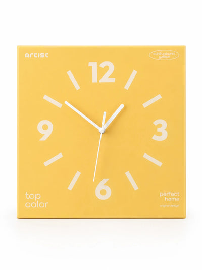 Frameless Silent Square Wall Clock