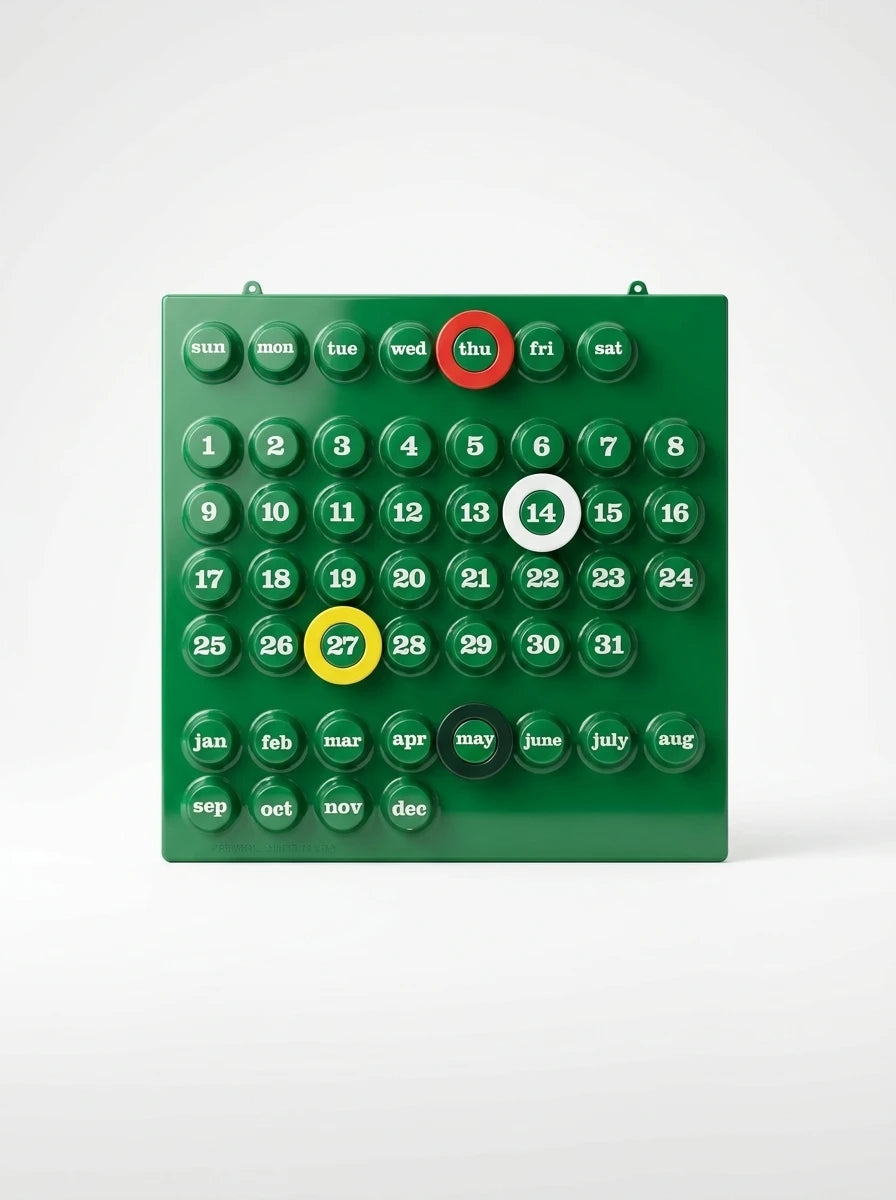 Ring-A-Date Calendar: Your Daily Ritual Anchor