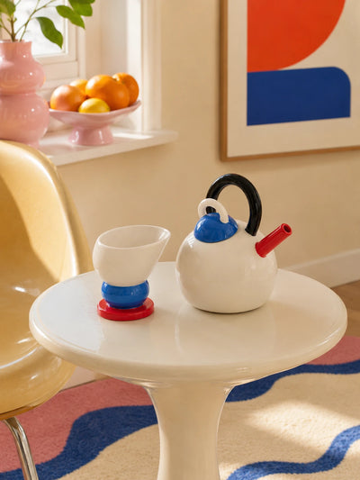 Sphere Ceramic Teapot and Cup Set