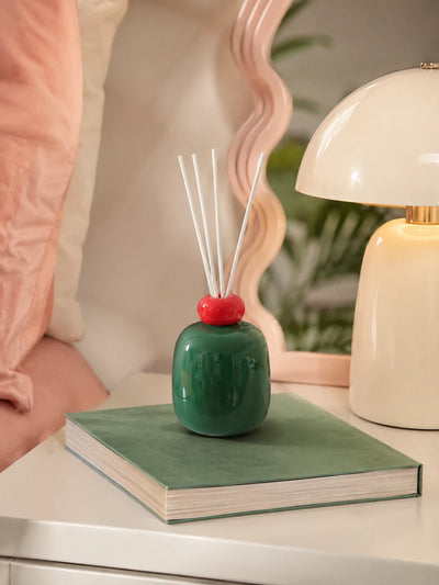 Color-Block Ceramic Reed Diffuser Bottle