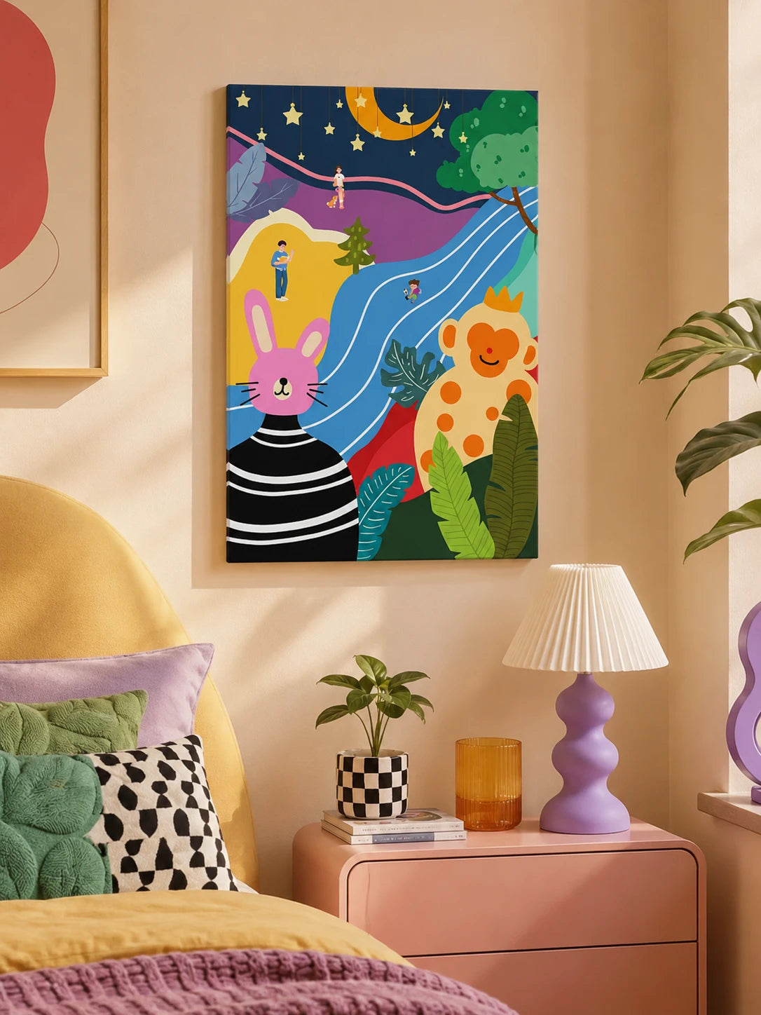 Whimsical Animal Wall Art