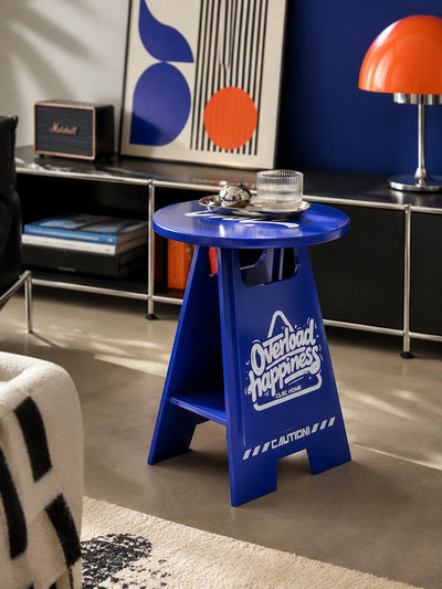 Caution Sign Side Table