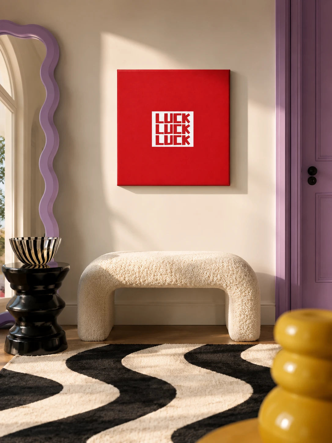 Bold Type Canvas Wall Art