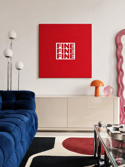 Bold Type Canvas Wall Art