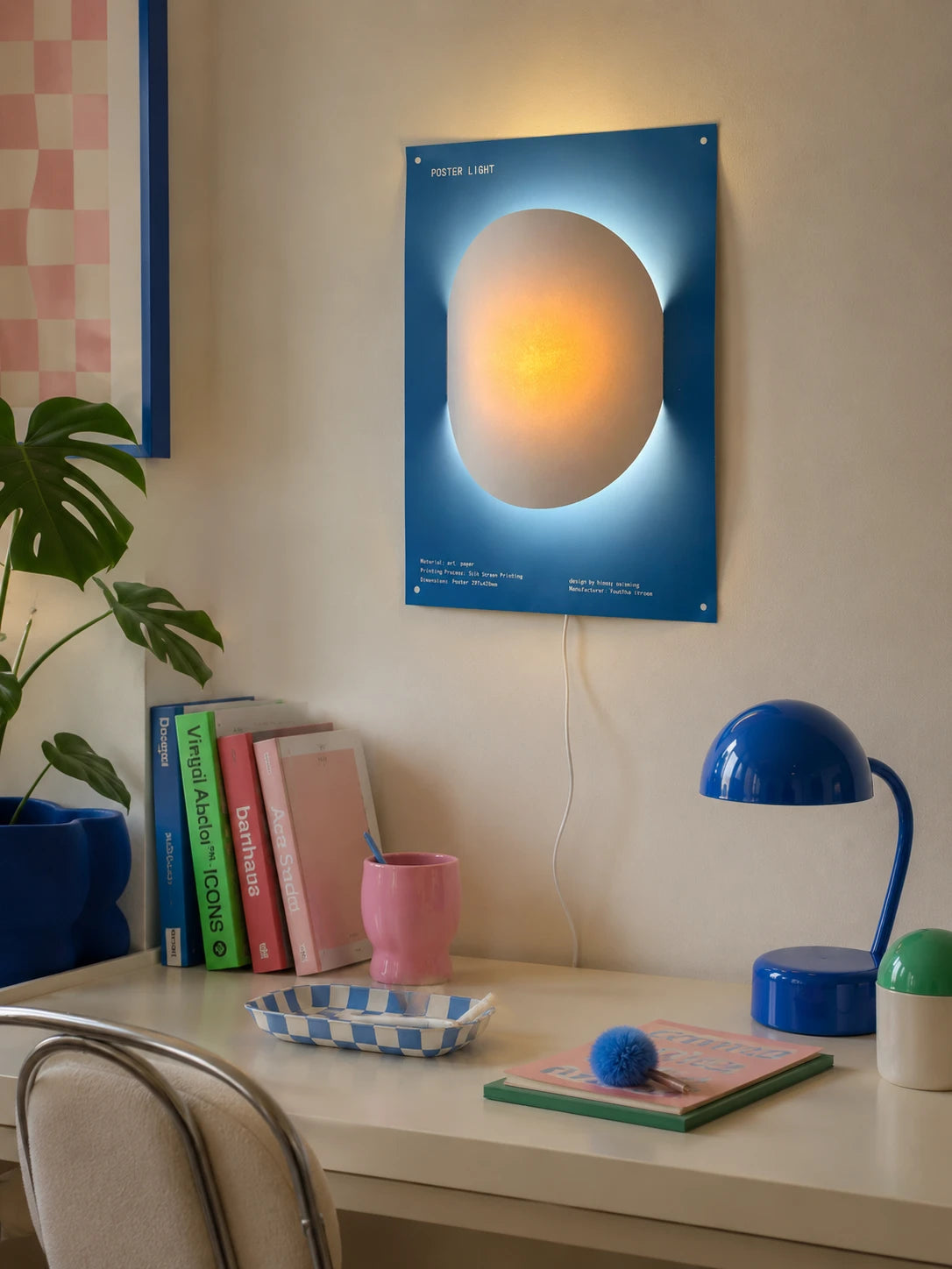 Backlit Poster Night Light