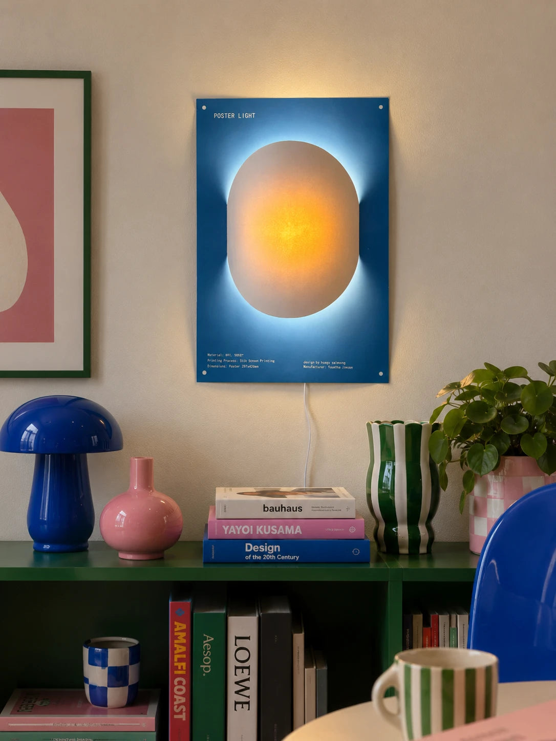 Backlit Poster Night Light