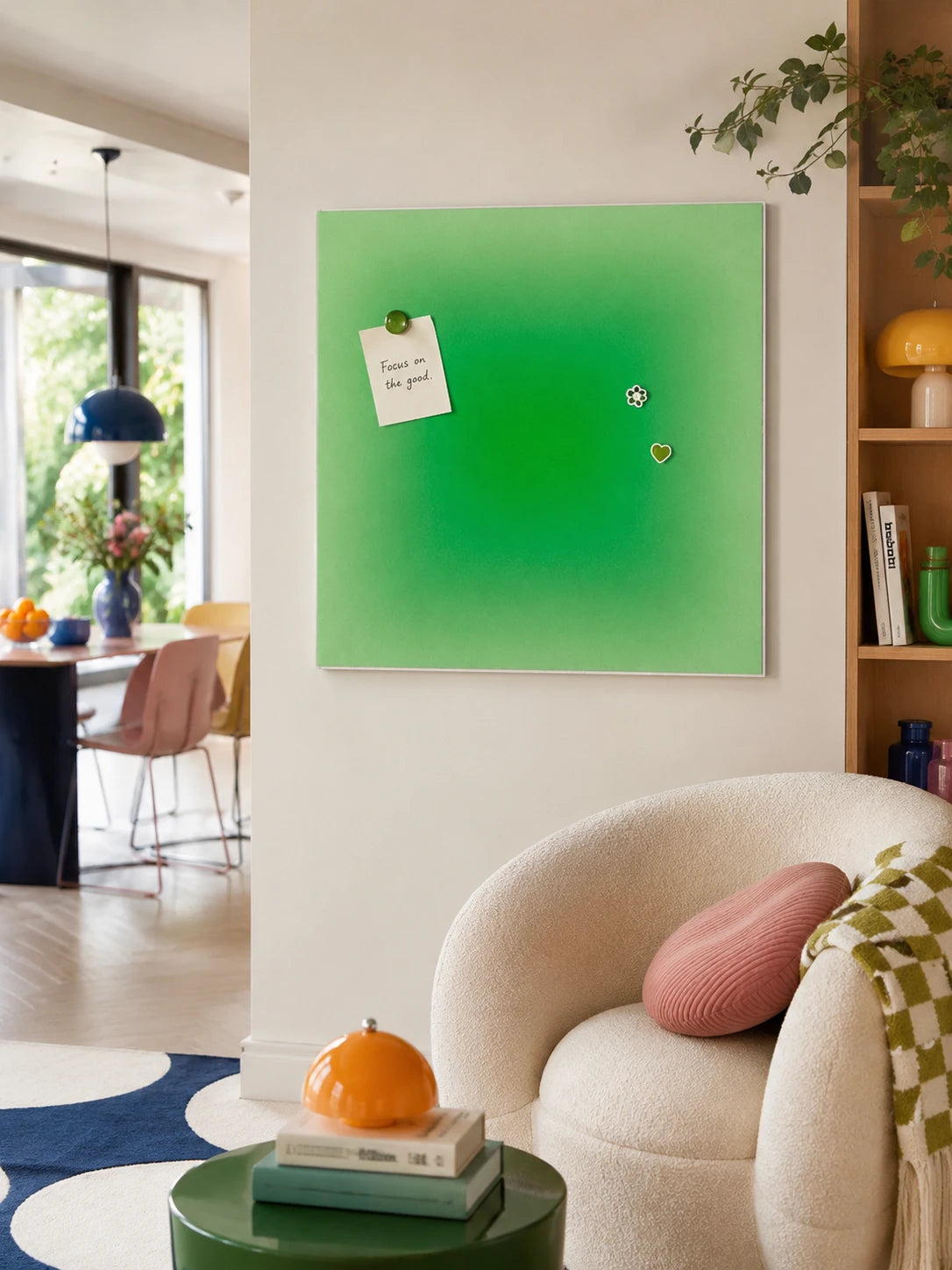 Gradient Glow Felt Wall Panel