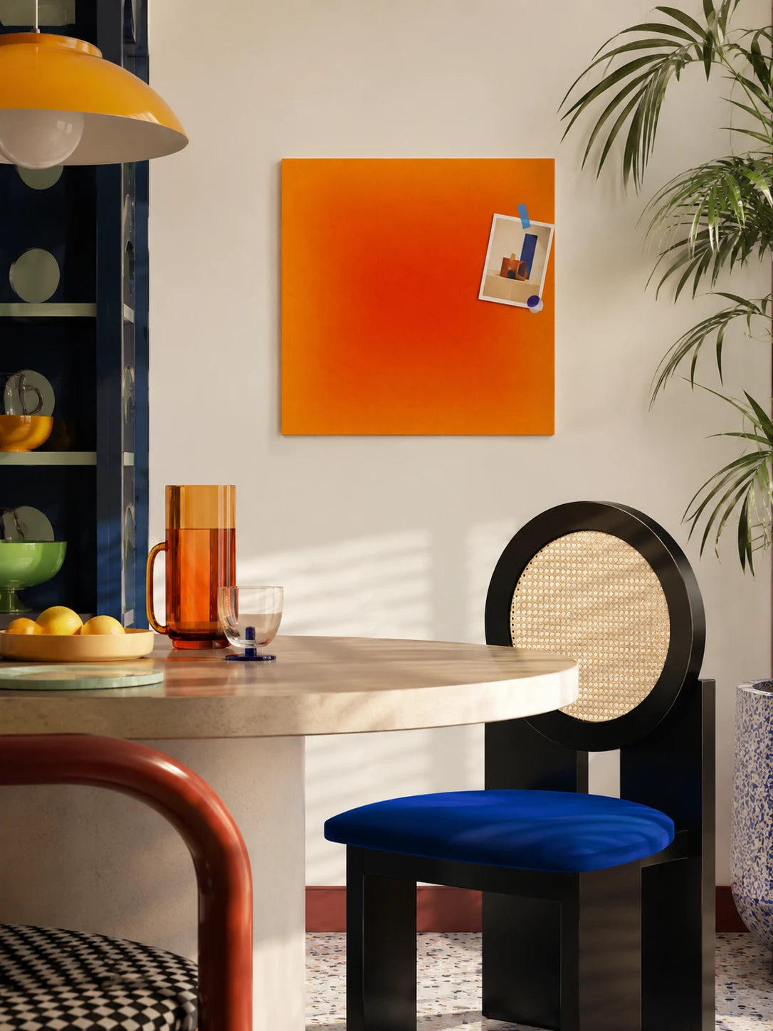 Gradient Glow Felt Wall Panel
