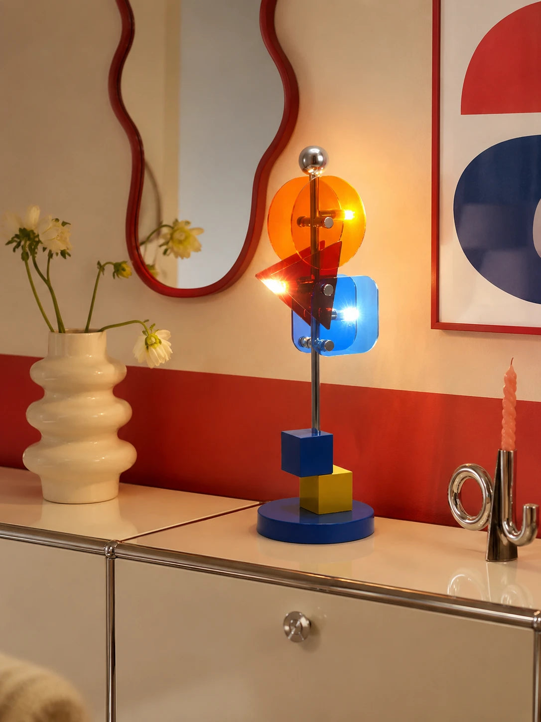 Memphis Geometric Table Lamp
