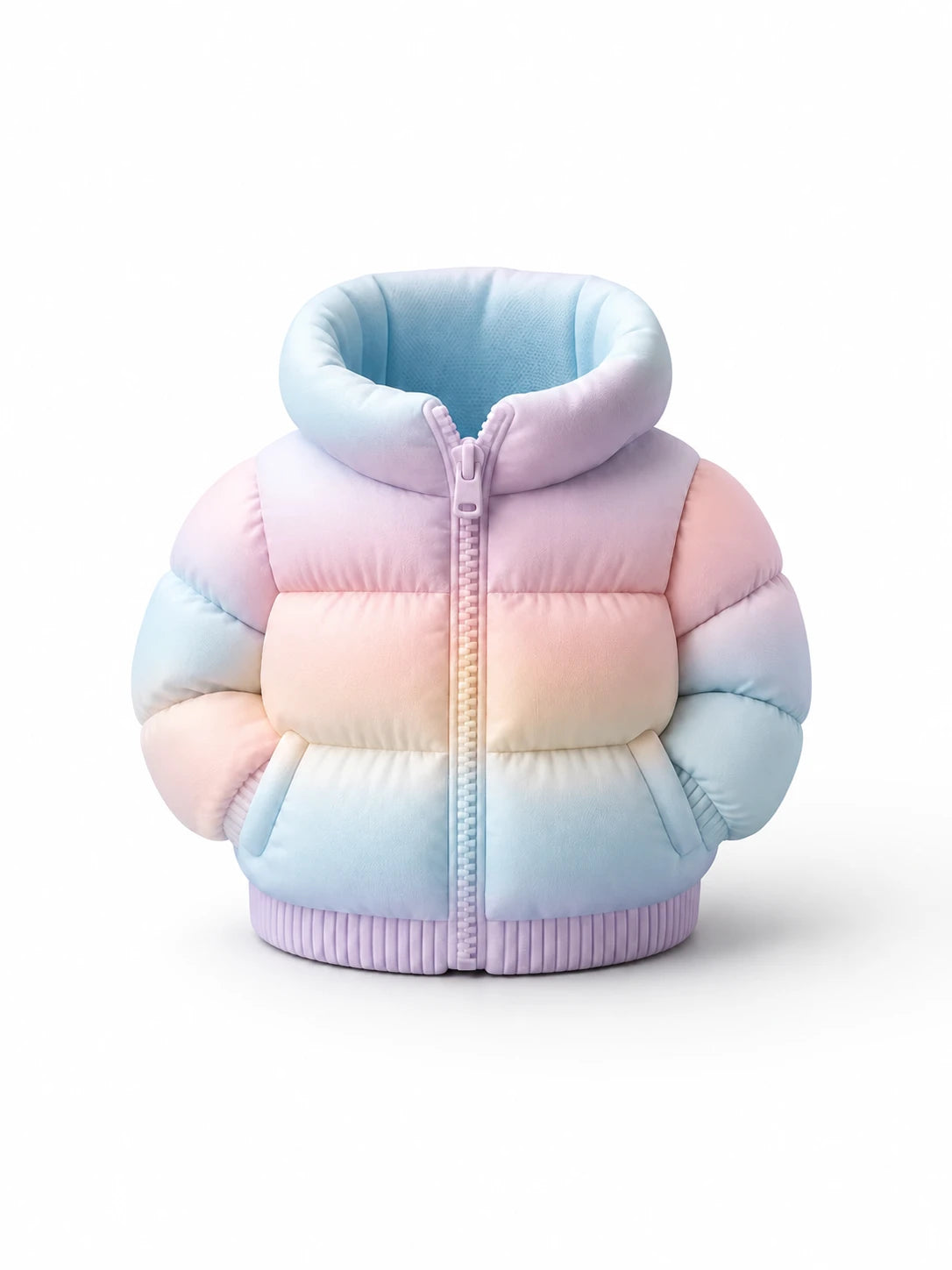 Puffer Jacket Pastel Pen Holder