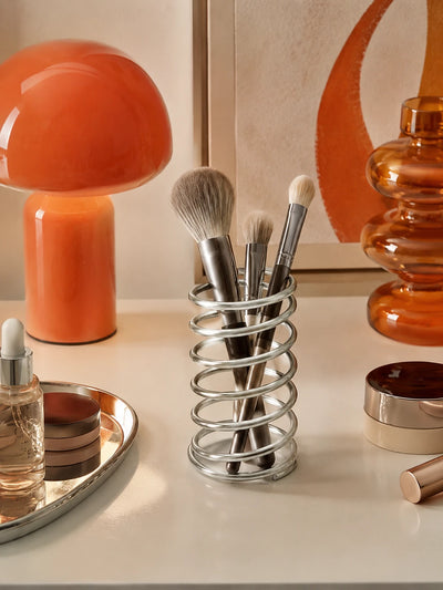 Spiral Stainless Steel Toothbrush Holder