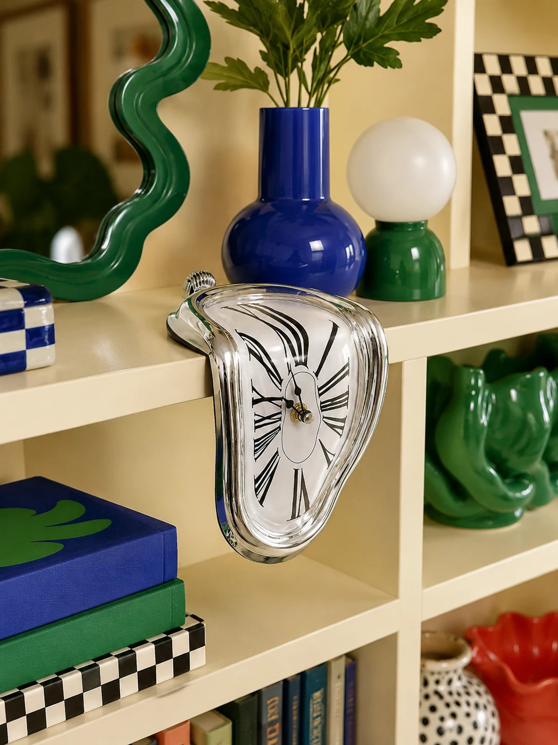 Surrealist Melting Desk Clock