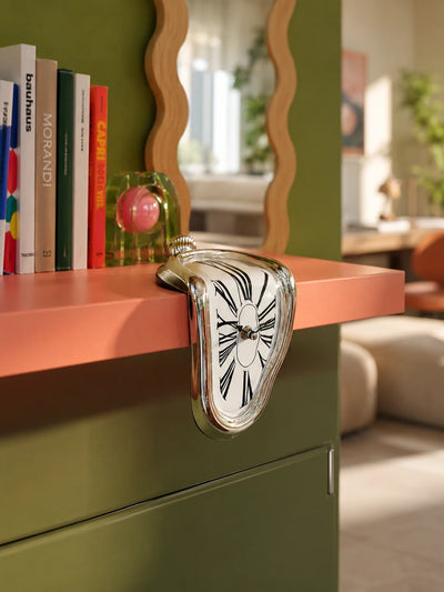 Surrealist Melting Desk Clock