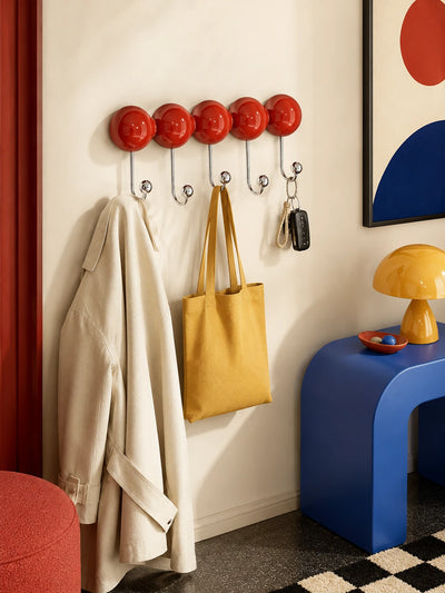 Wall Clothes Hook Rack: Small-Space Storage Anchor